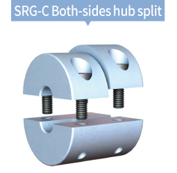 SRG-C 1-side hub split