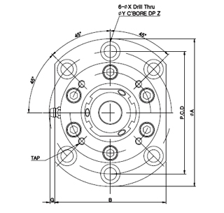 Drawing of DF combination